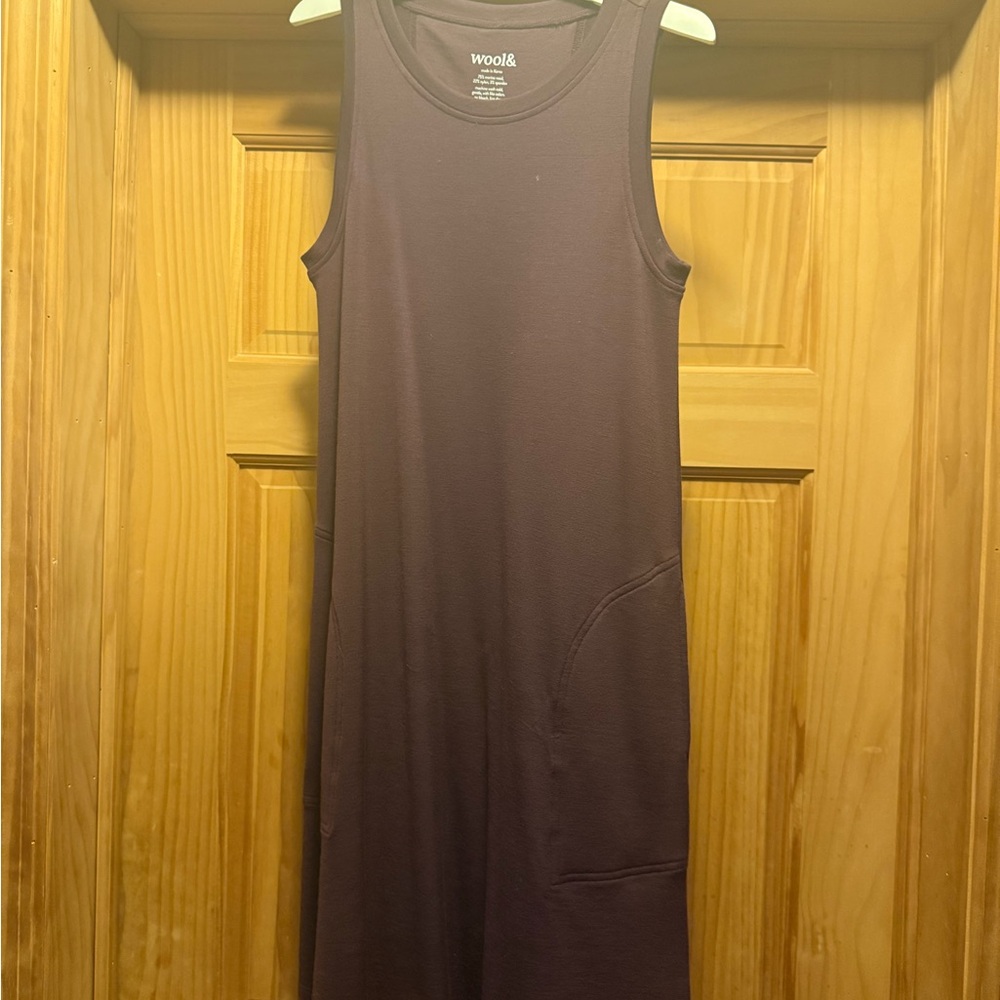 Wool& Sierra dress in Marionberry size xs